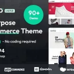 CiyaShop v4.20.0 响应式多功能 WooCommerce WordPress 主题下载+带app应用